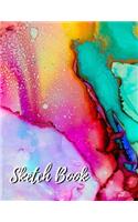 Sketch Book: 8.5" X 11" Cute Sketchbook to Draw in. Large Journal/Notebook. 100 Blank Pages Perfect for Creative Doodling and Sketching. Creative Birthday Gift. 