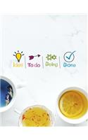 Idea to do doing done: Garden Record Log Book Vegetables and Fruit Planning growing and harvesting of a family garden