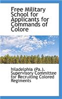 Free Military School for Applicants for Commands of Colore