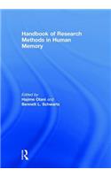 Handbook of Research Methods in Human Memory