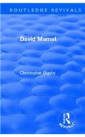 Routledge Revivals: David Mamet (1985)