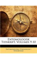 Entomologisk Tidskrift, Volumes 9-10