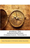 Journal Des Administrations Communales, Volume 4