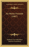 An Meine Freunde (1907)