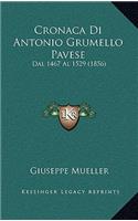 Cronaca Di Antonio Grumello Pavese