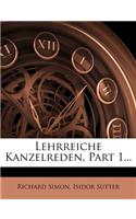 Lehrreiche Kanzelreden, Part 1...