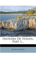 Histoire de Vesoul, Part 1...