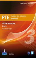 Pearson Test of English General Skills Booster 3 Teacher's Book and CD Pack