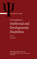 APA Handbook of Intellectual and Developmental Disabilities