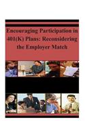 Encouraging Participation in 401(K) Plans