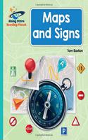 Reading Planet - Maps and Signs - Turquoise: Galaxy: (Rising Stars Reading Planet)