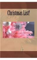 Christmas List!