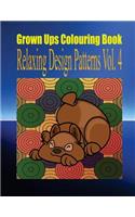 Grown Ups Colouring Book Relaxing Design Patterns Vol. 4 Mandalas