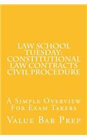 Law School Tuesday: Constitutional law Contracts Civil Procedure: A Simple Overview For Exam Takers