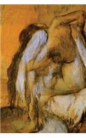 "After Bathing Woman Drying Herself" by Edgar Degas: Journal (Blank / Lined)