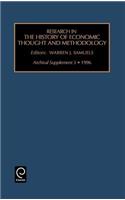 Research in the History of Economic Thought and Methodology