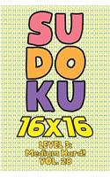 Sudoku 16 x 16 Level 3