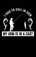 I Had To Call In Sick My Arm Is In A Cast