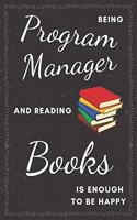 Program Manager & Reading Books Notebook