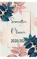 Semester Planer 2020 / 2021: Semesterplaner für Studenten für das Jahr 2020 / 2021