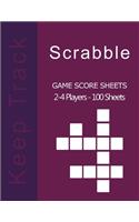 Scrabble Game Score sheets