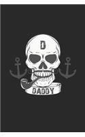 Pirate Dad: Dot Grid Pirate Dad / Journal Gift - Large ( 6 x 9 inches ) - 120 Pages -- Softcover