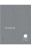 White Lined Notebook
