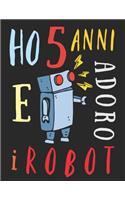 Ho 5 anni e adoro i robot