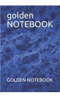 golden NOTEBOOK
