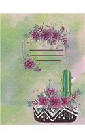 Cactus with flower