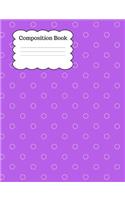 Composition Book: 100 page wide ruled paper with margin.Glossy cover to protect your notebook. Perfect for any grade, primary, elementary, secondary or teachers.