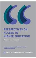 Perspectives on Access to Higher Education