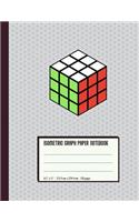 Isometric Graph Paper Notebook: Rubik's Cube - For Students, Engineers, 3D Designers - Large Size (8.5 X 11)