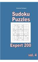 Sudoku Puzzles - Expert 200 vol. 4