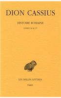 Dion Cassius, Histoire Romaine