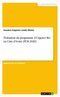 Évaluation du programme d'Urgence Riz en Côte d'Ivoire (PUR 2020)