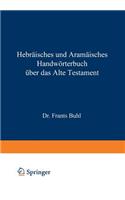 Hebräisches Und Aramäisches Handwörterbuch Über Das Alte Testament