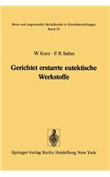 Gerichtet Erstarrte Eutektische Werkstoffe