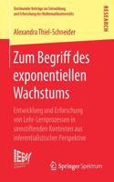 Zum Begriff Des Exponentiellen Wachstums