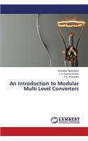 Introduction to Modular Multi Level Converters