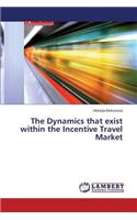 Dynamics that exist within the Incentive Travel Market