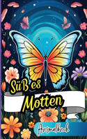 Süßes Motten Ausmalbuch