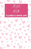 2022-2026 Cinque anni Planner