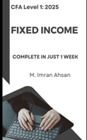 CFA level1 Fixed Income: Complete Fixed income in 1 week