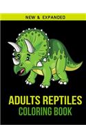Adults Reptiles Coloring Book