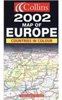 2002 Map of Europe