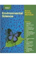 Holt Environmental Science Active Reading Workbook