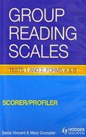 Group Reading Scales Scorer/Profiler CD-ROM