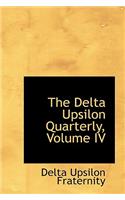 The Delta Upsilon Quarterly, Volume IV