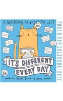 It's Different Every Day Page-A-Day Calendar 2017
